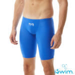 TYR MEN'S INVICTUS SOLID JAMMER SWIMSUIT ROYAL