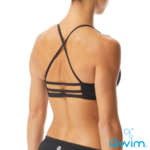 TYR WOMEN’S SOLID TRINITY BLACK - Image 2