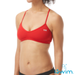 TYR WOMEN’S SOLID TRINITY RED